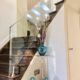 glass stair case long island