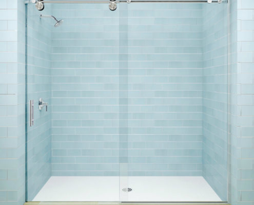 sliding shower door new york