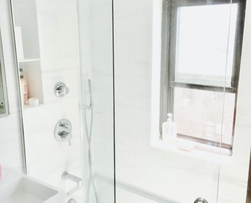 sliding shower doors new york